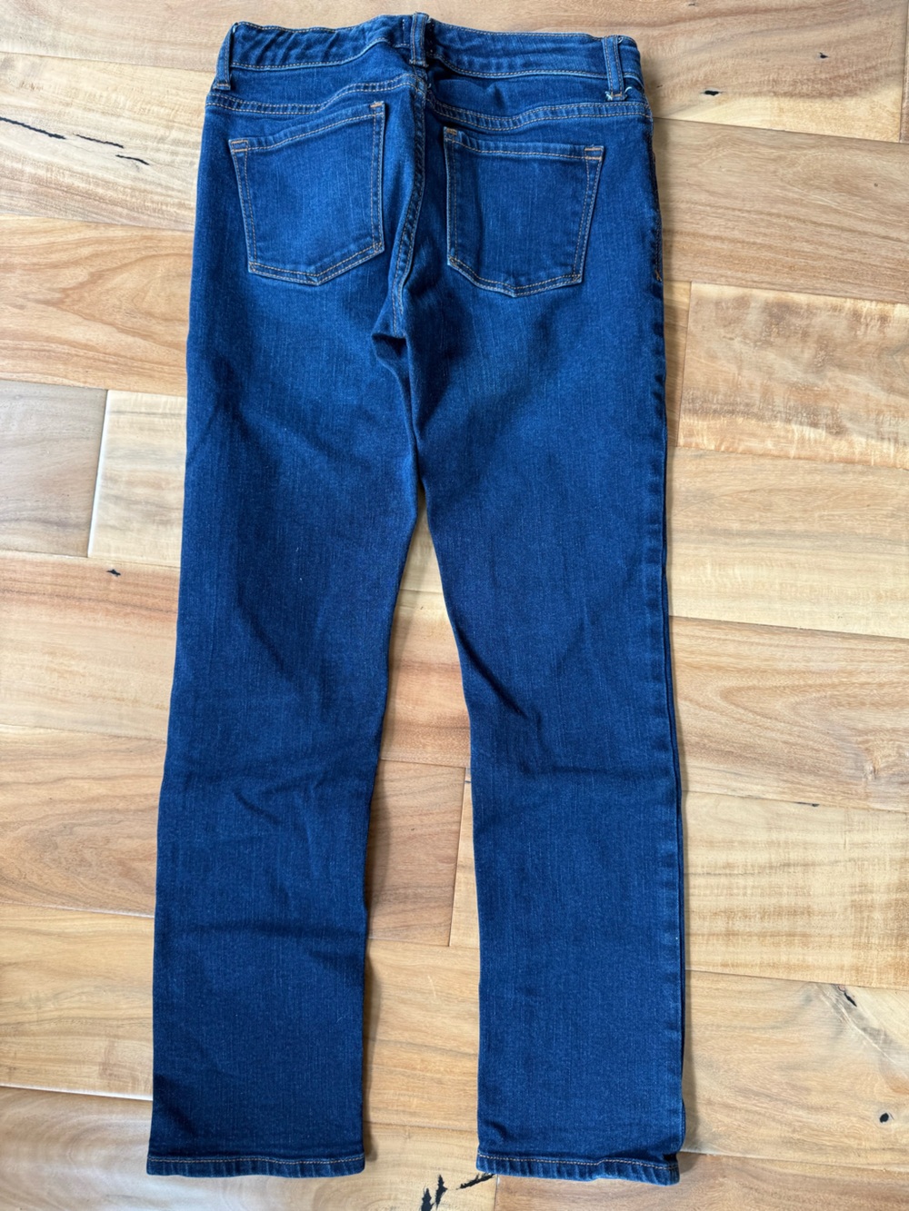 GAP Girls Slim Straight Jeans in Deep Blue